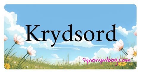 ydmyge krydsord|Synonym for Ydmyge